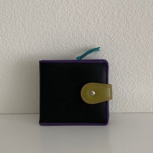 mywalit Single Fold Leather Wallet - brand new